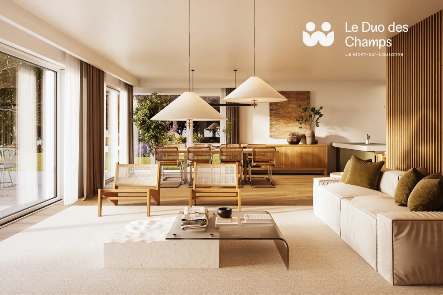 The Duo des Champs - Spacious, bright and functional 5.5 room terraced house - Photo 4 of 10