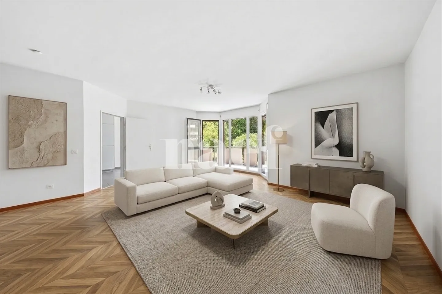 Spacious 4-room apartment in a privileged living environment in Champel - Photo 4 of 13