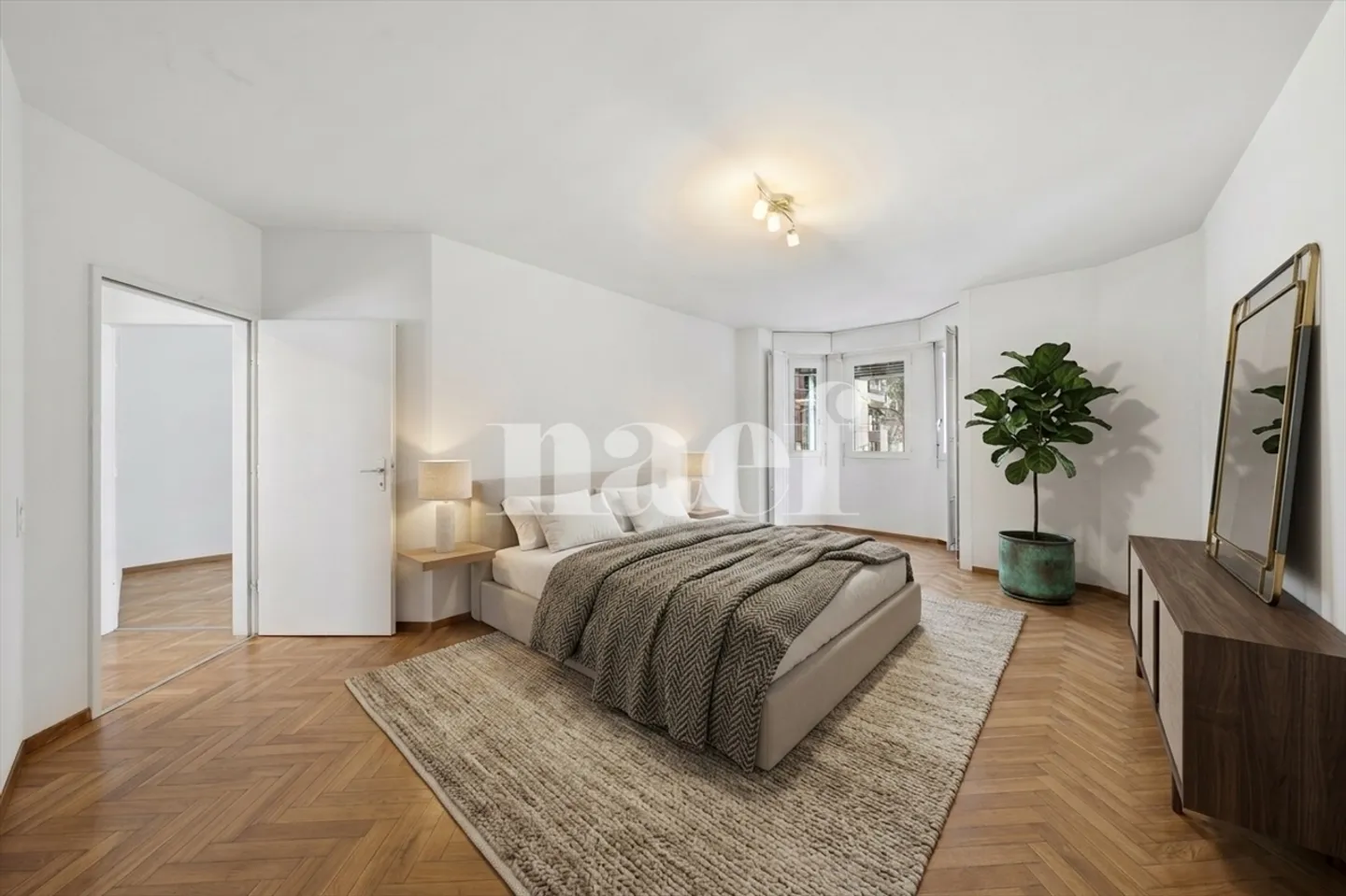 Spacious 4-room apartment in a privileged living environment in Champel - Photo 3 of 13