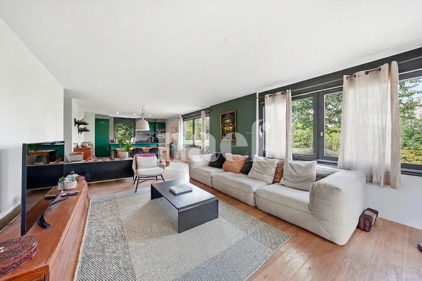 Exclusivité ? Appartement familial de 6 pièces avec jardin privatif à Satigny - Foto 1 von 11