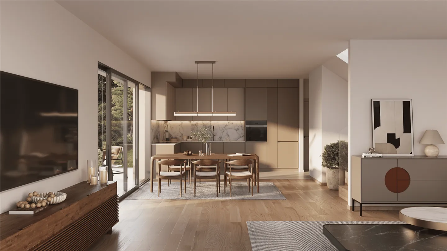 Sehr schönes Triplex in ruhiger Lage mit Garten von über 600m² - Foto 2 von 4