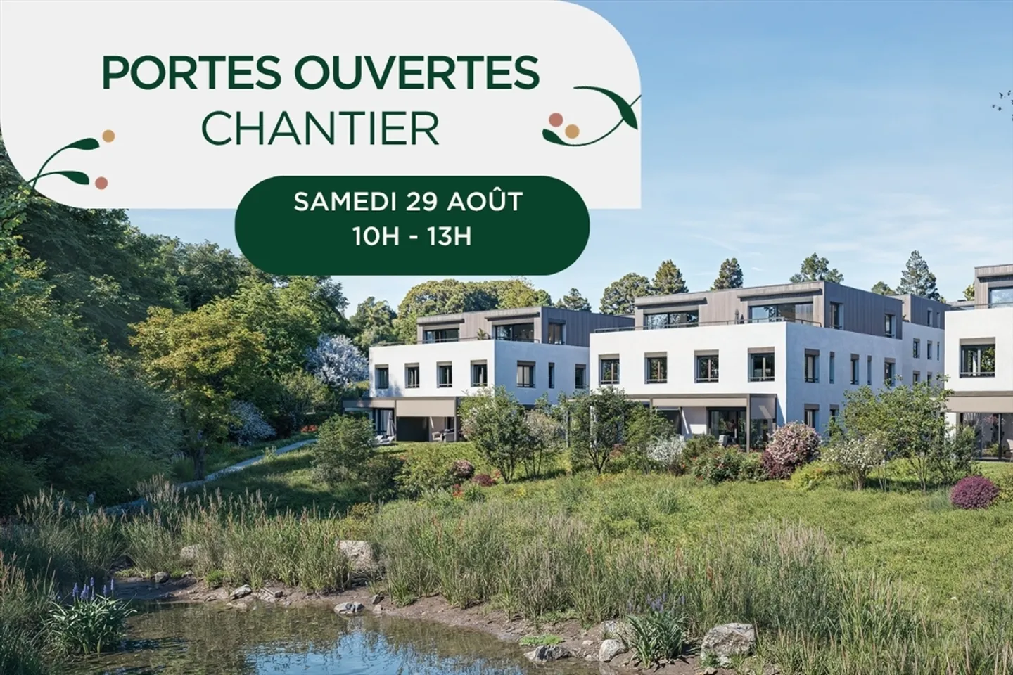 Mille52 - Lot B1-103 - 2.5 room apartment with balcony on the 1st floor - Photo 1 of 13