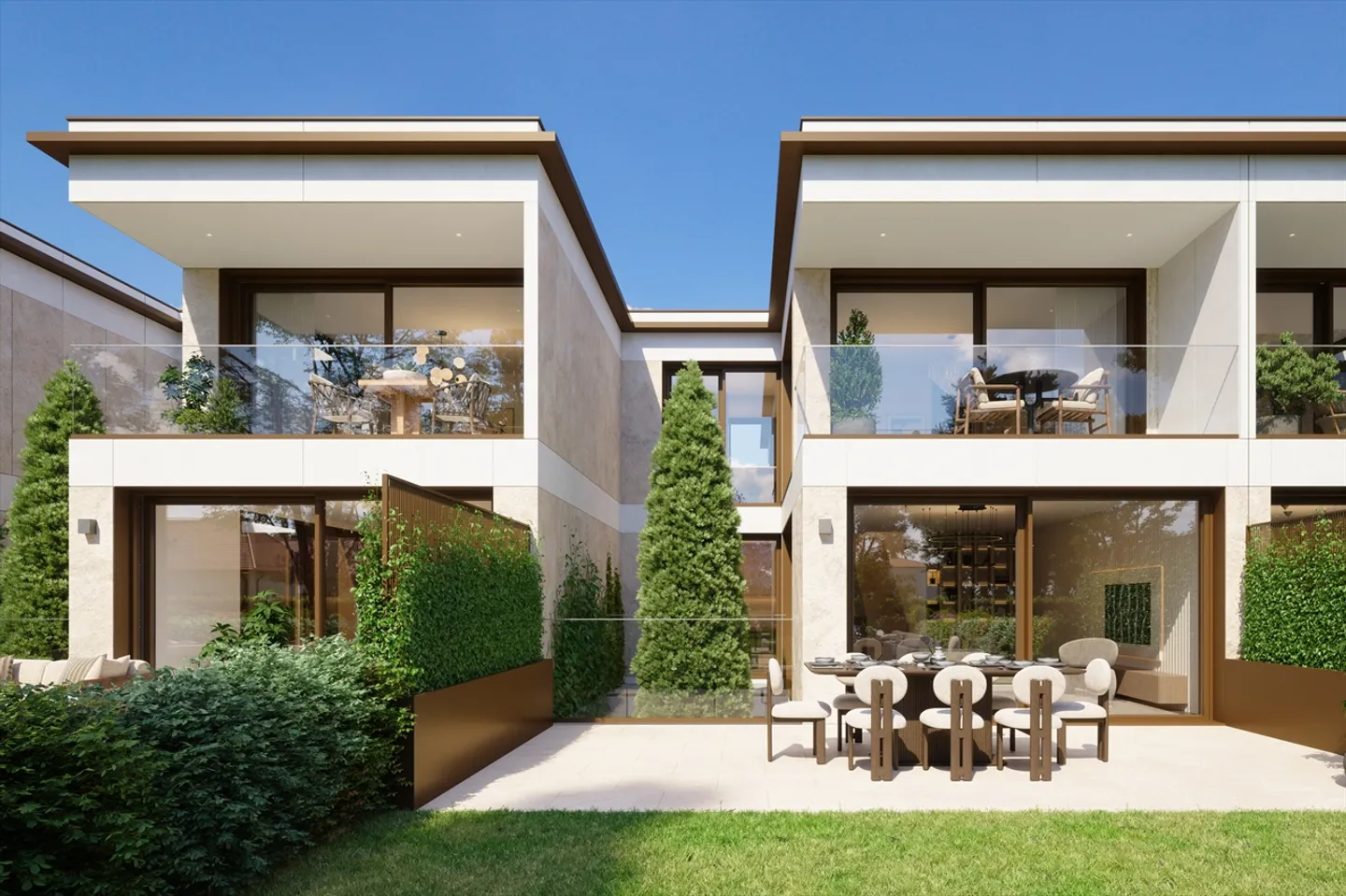 Villas neuves THPE avec jardin et prestations haut de gamme ? Pregny-Chambésy - Photo 1 sur 8