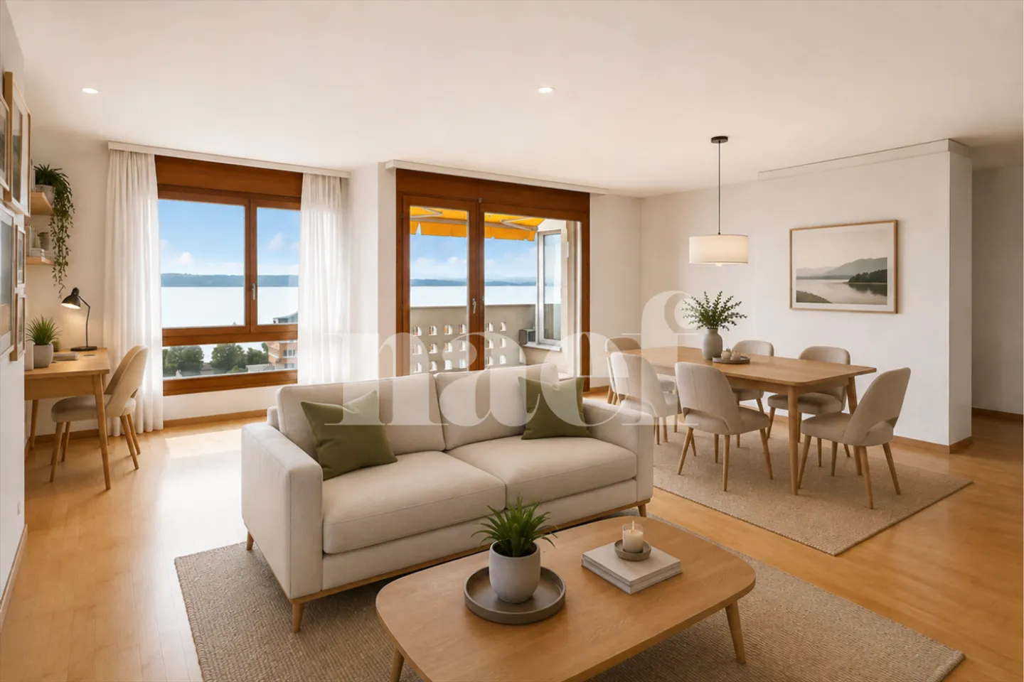 Appartement de 4.5 pièces avec vue sur le lac - Photo 3 sur 11