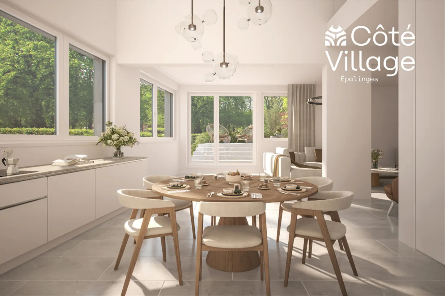 Dorfseite - Villa A2 - Neue Doppelhaushälfte mit 5.5 Zimmern - Foto 4 von 12