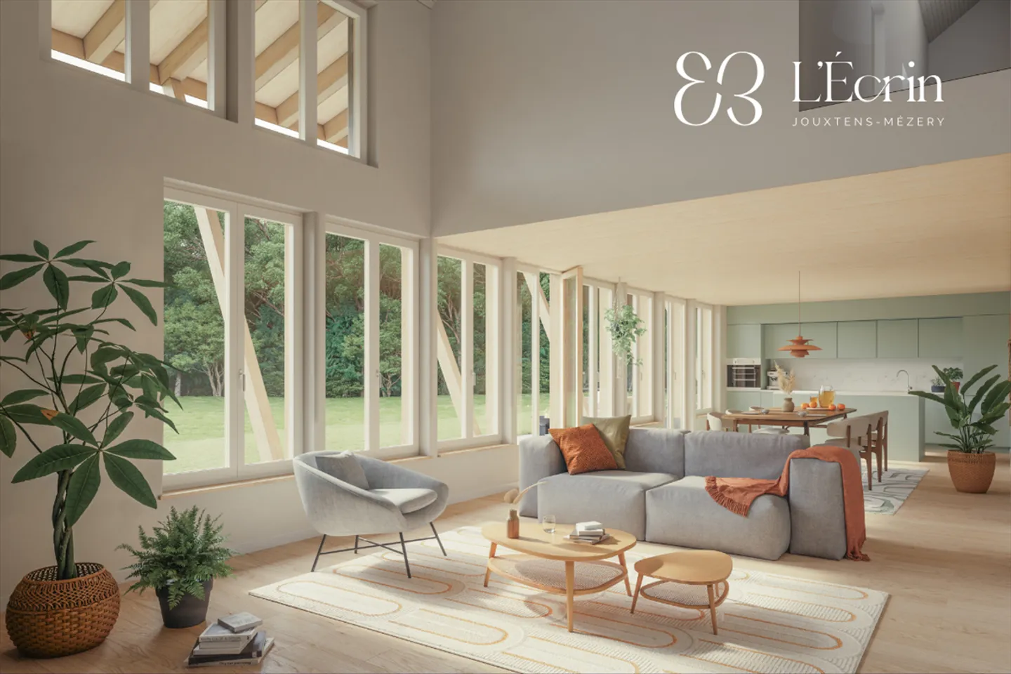 L'Ecrin boisé - New 5.5 room villa with garden of approximately 1300 m² - Photo 2 of 11