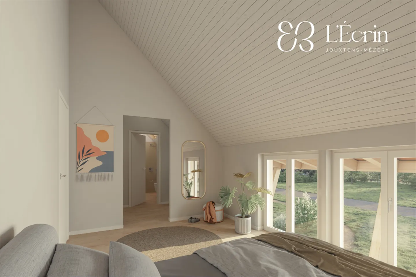 L'Ecrin boisé - New 5.5 room villa with garden of approximately 1300 m² - Photo 5 of 11