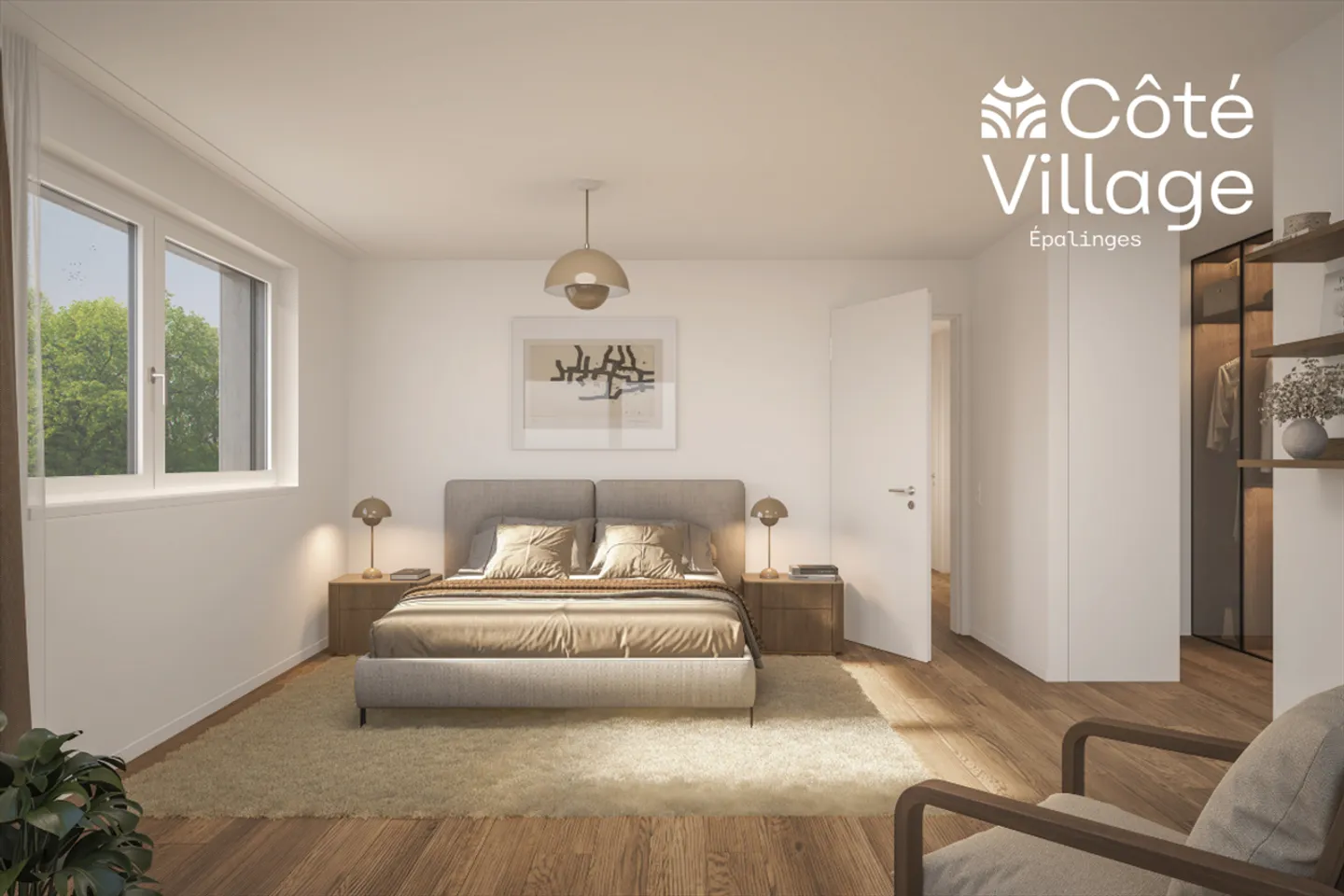 Dorfseite - Villa B1 - Neue Doppelhaushälfte mit 6.5 Zimmern - Foto 5 von 11
