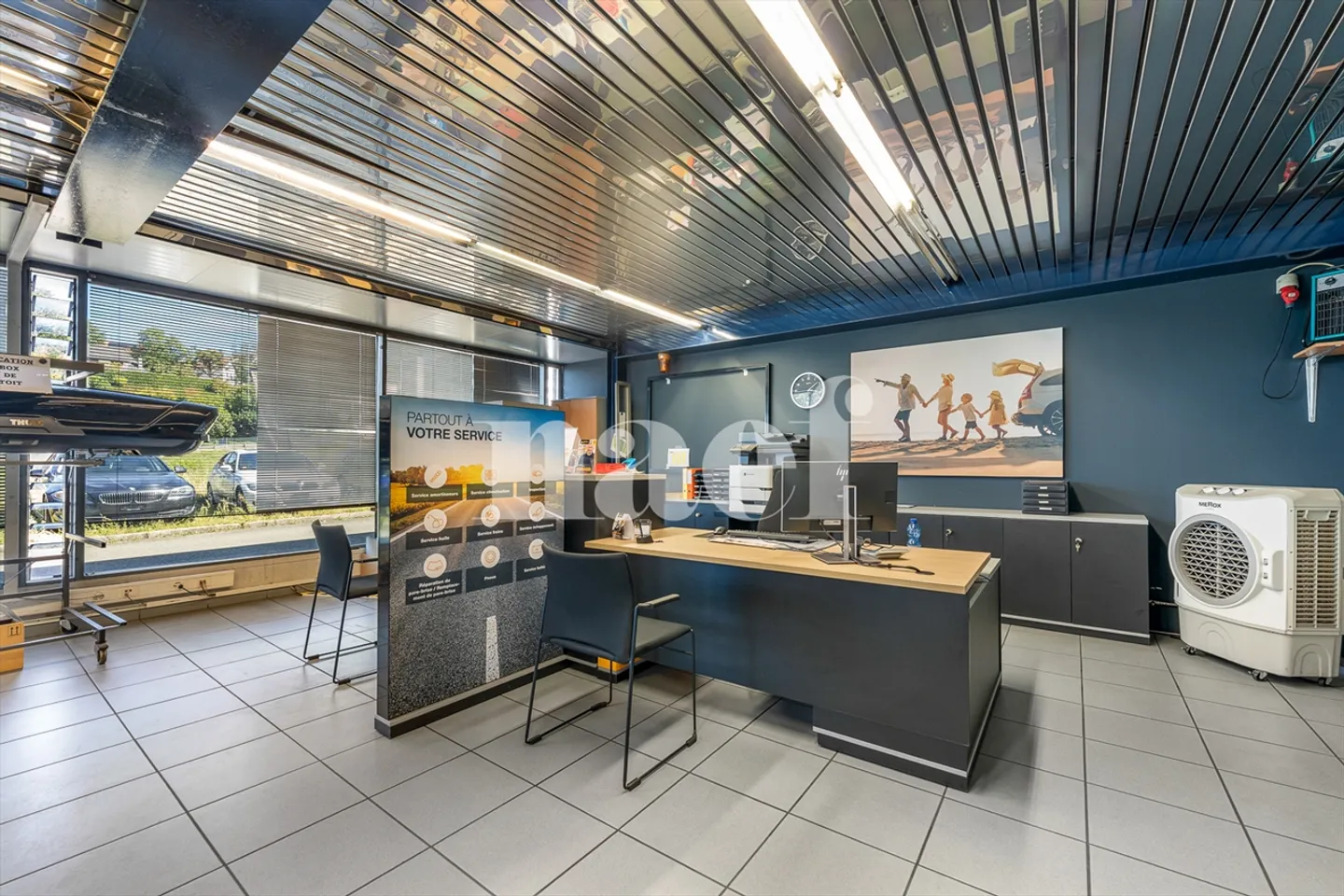 Garage mit Empfang, Werkstatt und Lagerräumen zu verkaufen in Givisiez - Foto 3 von 12