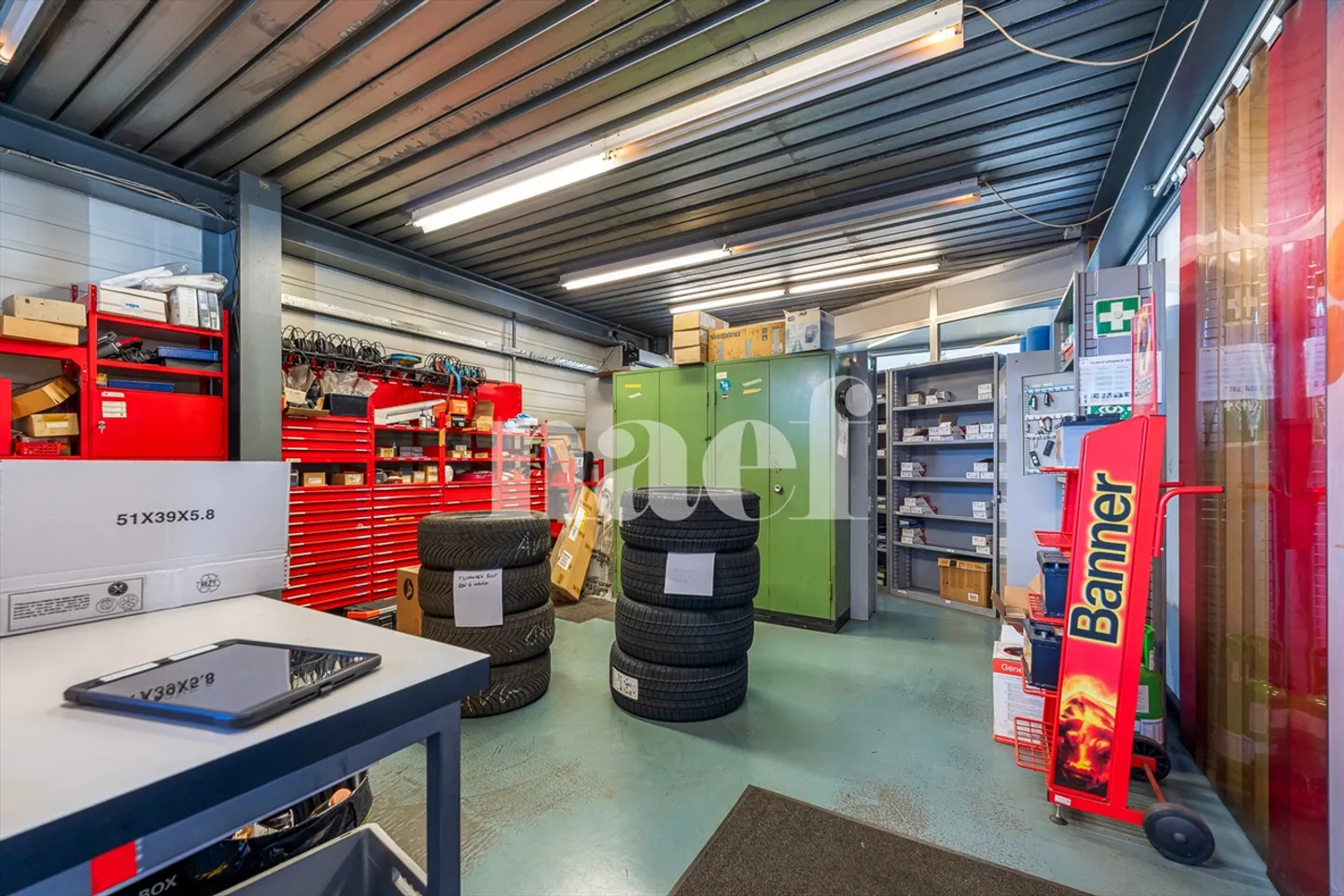 Garage mit Empfang, Werkstatt und Lagerräumen zu verkaufen in Givisiez - Foto 5 von 12