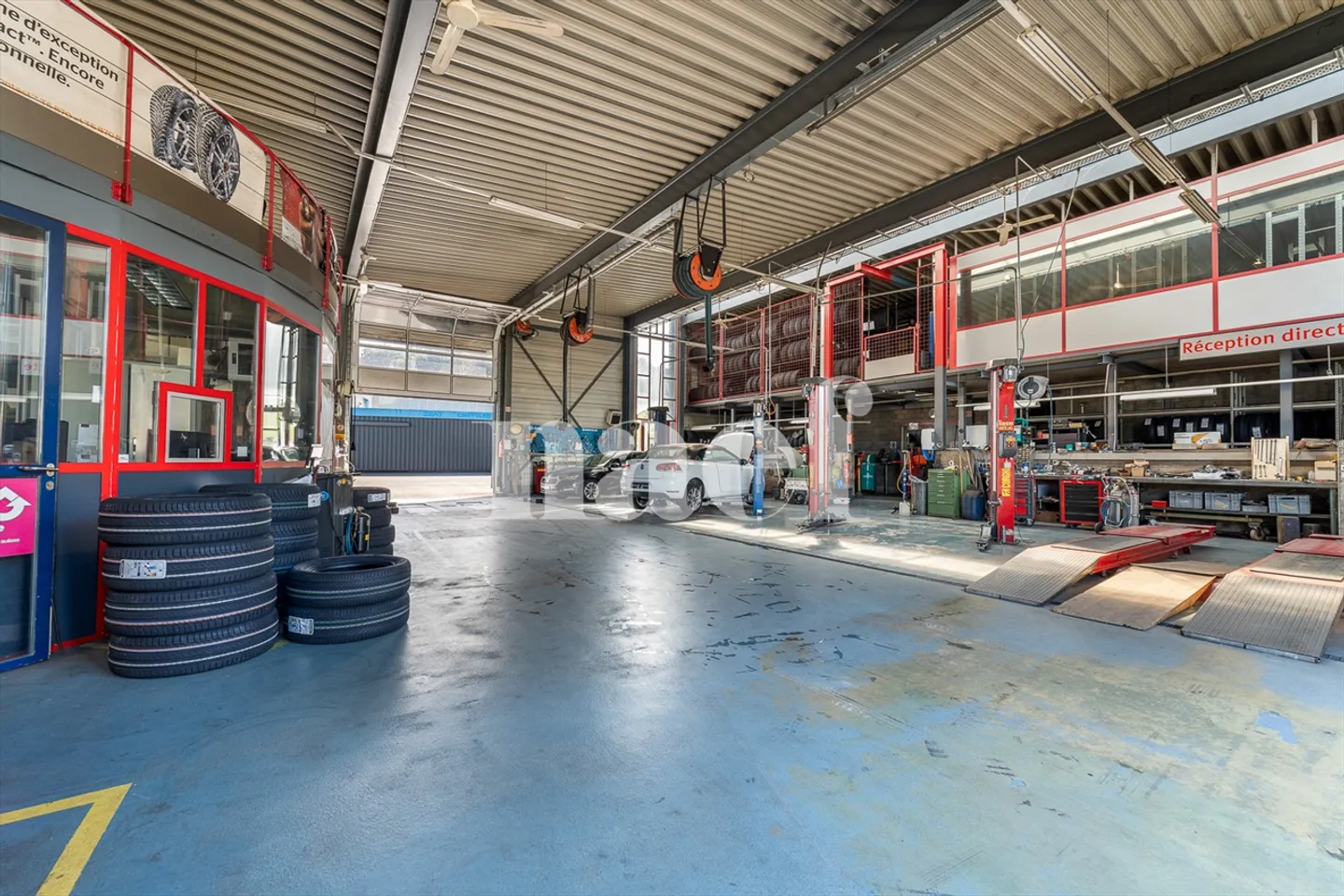 Garage mit Empfang, Werkstatt und Lagerräumen zu verkaufen in Givisiez - Foto 7 von 12