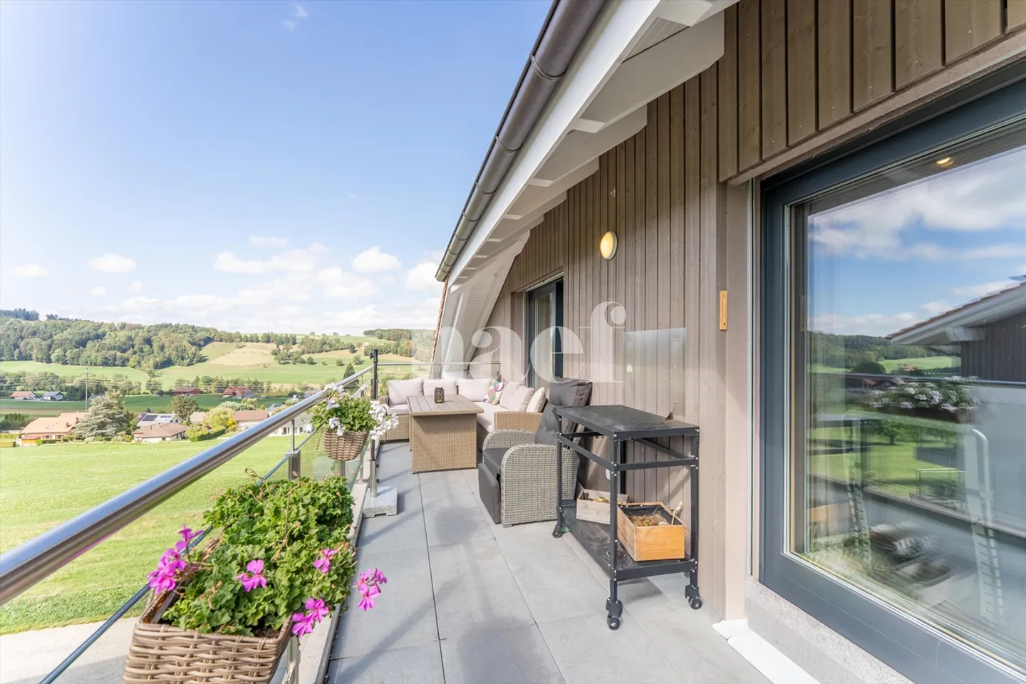 Spacieux appartement de 4.5 pièces en attique avec balcon à vendre à Prez-vers-Siviriez - Foto 11 von 12