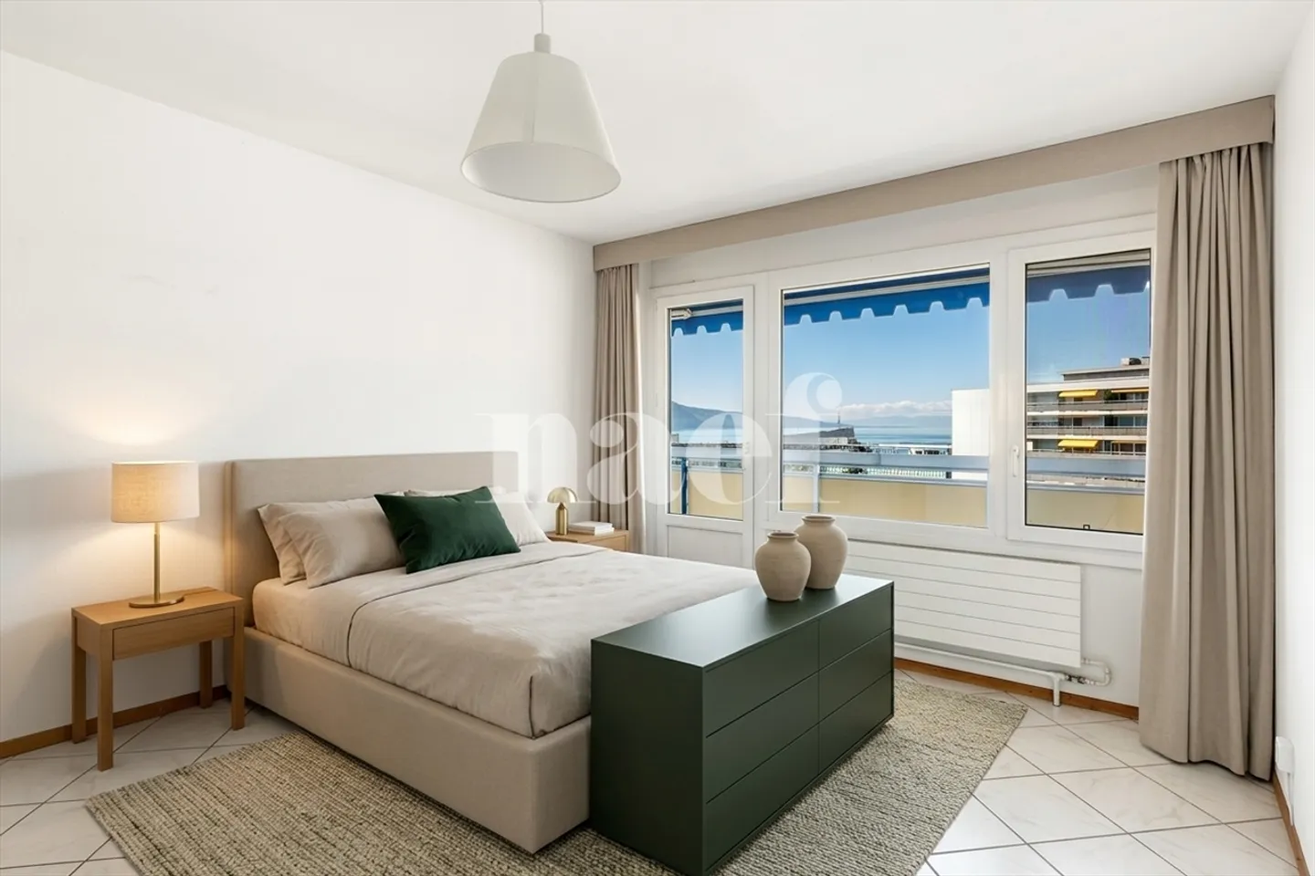 4,5-Zimmer-Wohnung mit Seeblick und zwei großen Balkonen in Corsier-sur-Vevey zu verkaufen - Foto 9 von 13