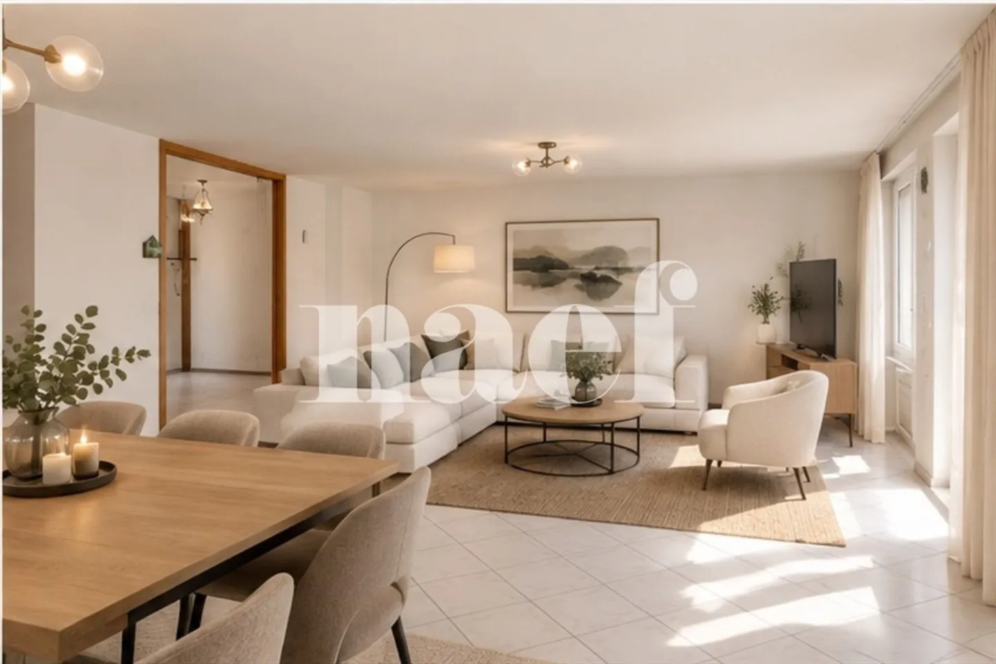 4,5-Zimmer-Wohnung mit Seeblick und zwei großen Balkonen in Corsier-sur-Vevey zu verkaufen - Foto 6 von 13