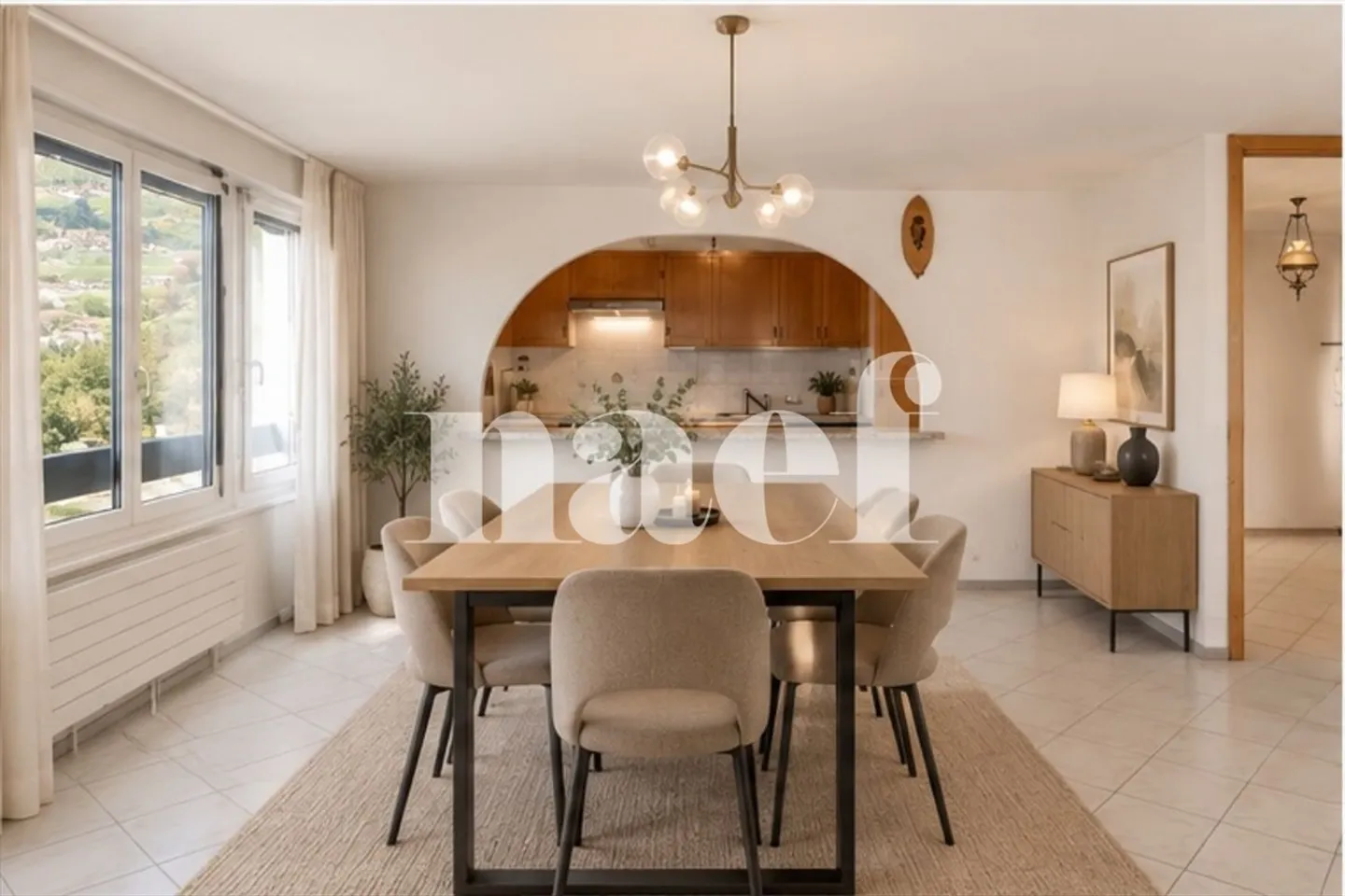 4,5-Zimmer-Wohnung mit Seeblick und zwei großen Balkonen in Corsier-sur-Vevey zu verkaufen - Foto 7 von 13