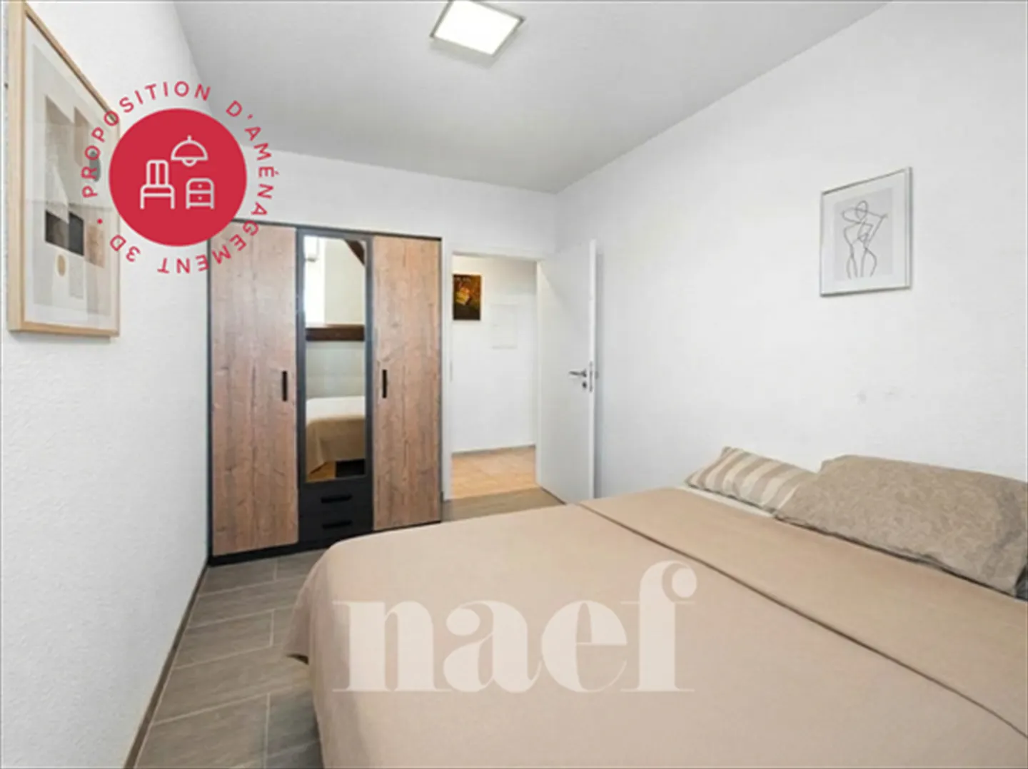 4.5-room apartment with interesting yield for sale in Cottens - Photo 3 of 7