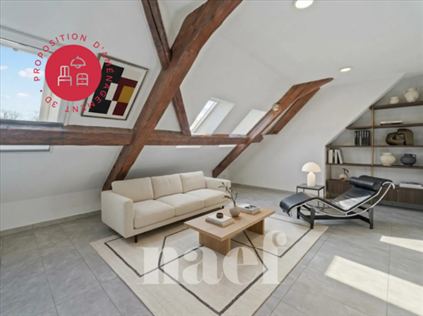 4.5-room apartment with interesting yield for sale in Cottens - Photo 1 of 7