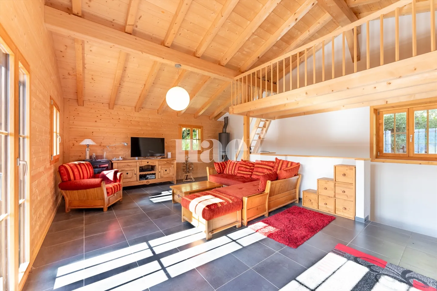 Well-maintained chalet in an exceptional setting for sale in Moléson-sur-Gruyères - Photo 4 of 12