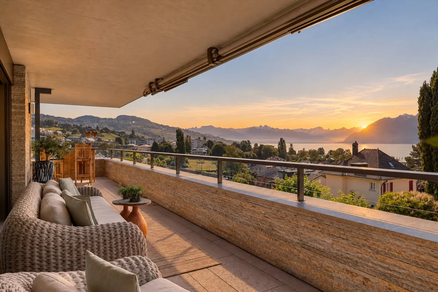 Appartement de luxe au bord du Léman - Photo 1 sur 13