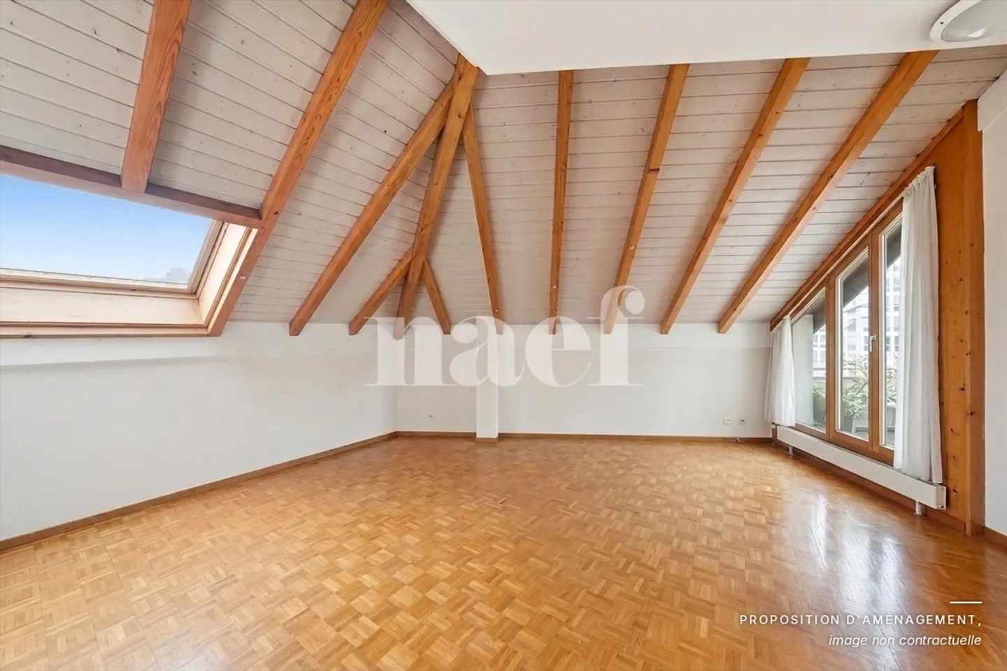 Helle Wohnung im 6. Stock mit schöner Terrasse - Foto 4 von 9