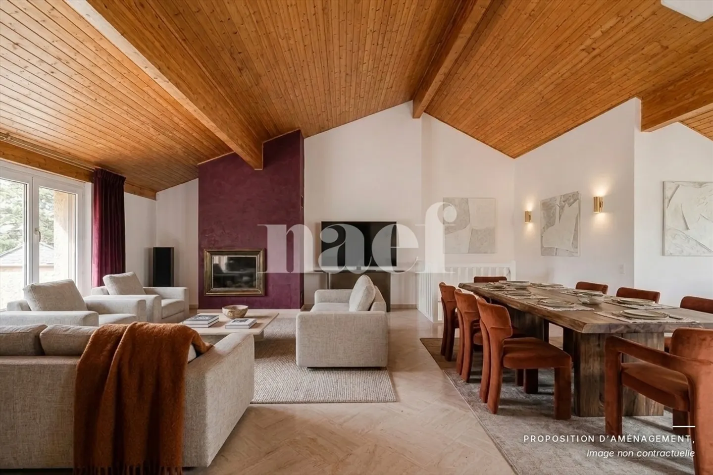 Chêne-Bougeries ? Geräumiges Duplex von 230 m² in einer Residenz mit Privatpark - Foto 2 von 3
