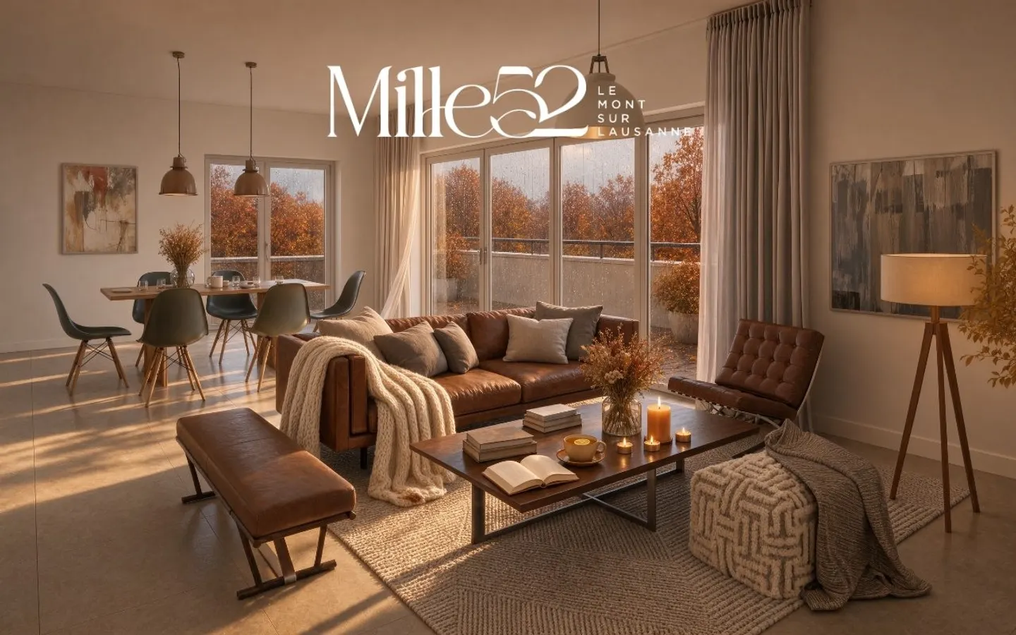 Mille52 - Lot C1-1 - 3.5 room apartment with terrace - Photo 1 of 13