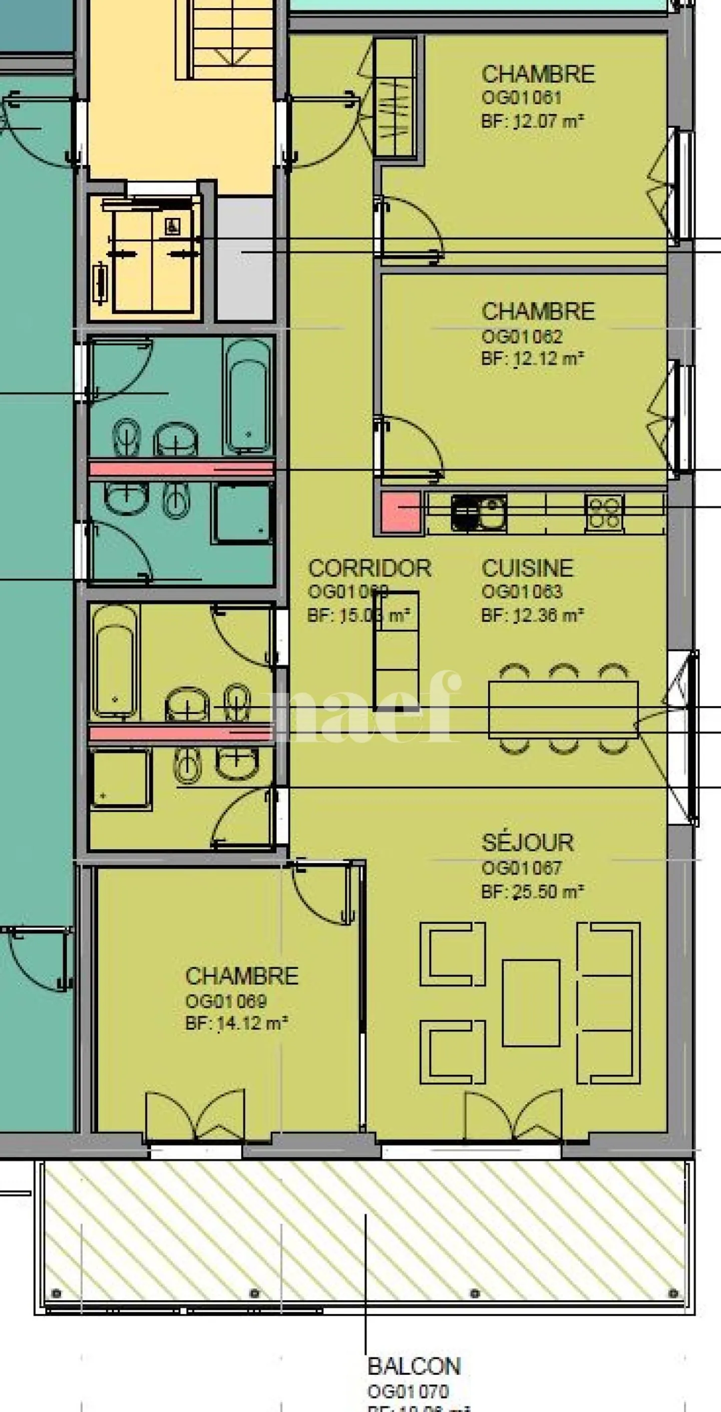 Appartement de 4.5 pièces au 1er étage - Photo 8 of 8