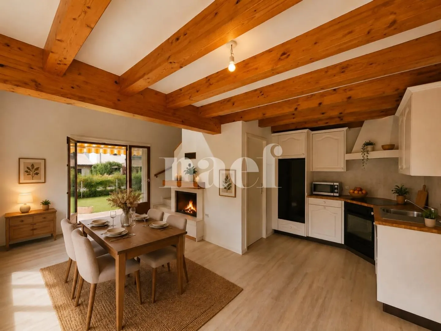 Charmantes Doppelhaus mit 4,5 Zimmern in Aïre mit Garten und Terrasse - Foto 1 von 12