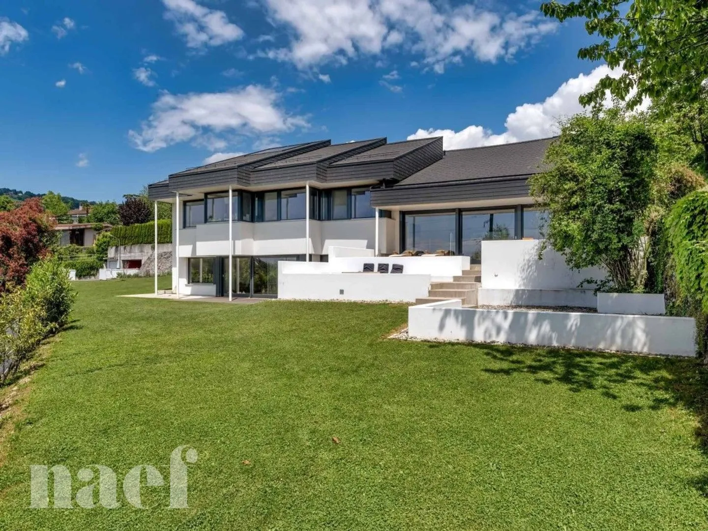 Villa di design con vista sul Lago di Ginevra - Foto 2 di 12