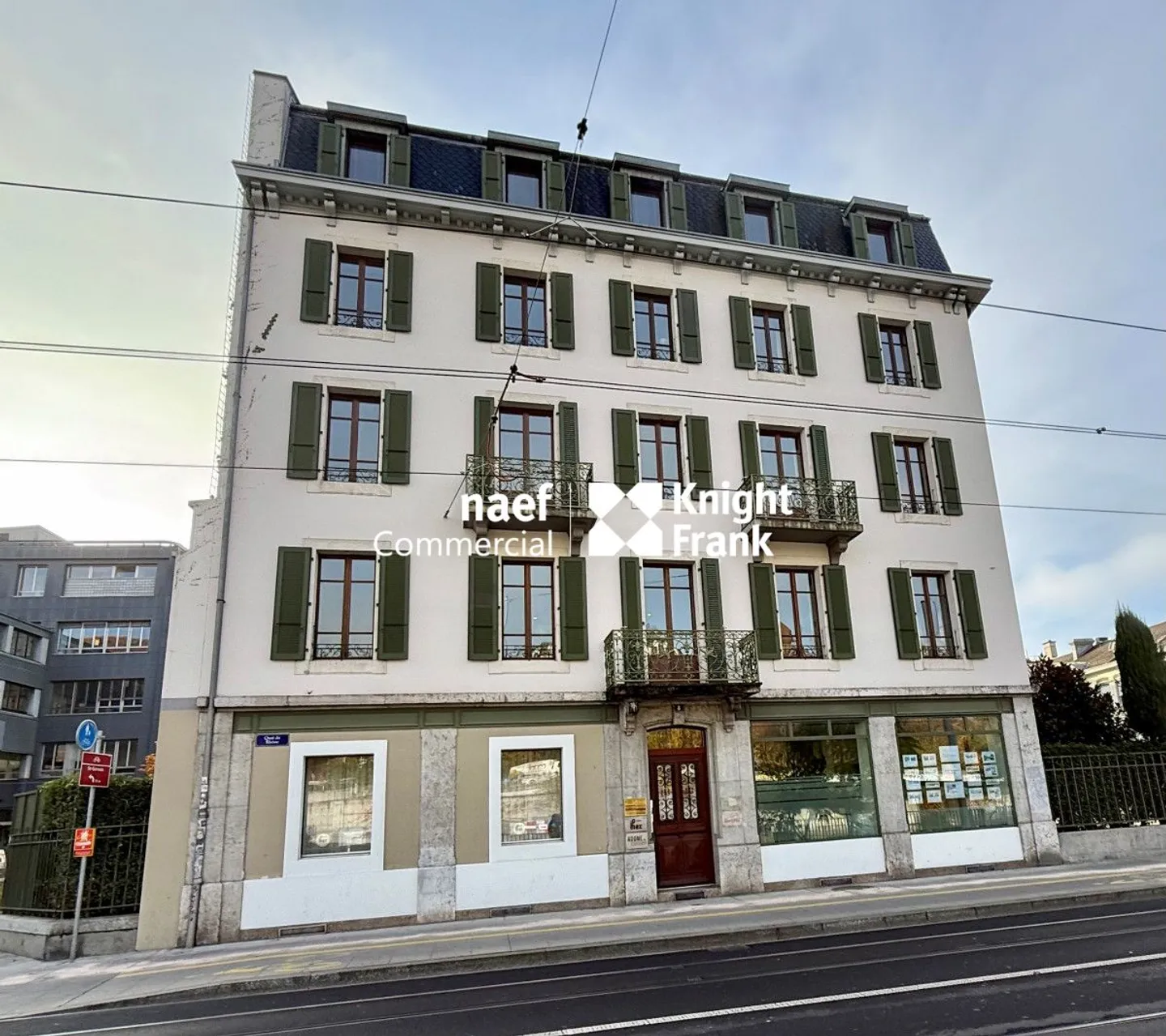 Arcade/bureau de standing à louer  Quai du Rhône 8 - Photo 2 sur 5