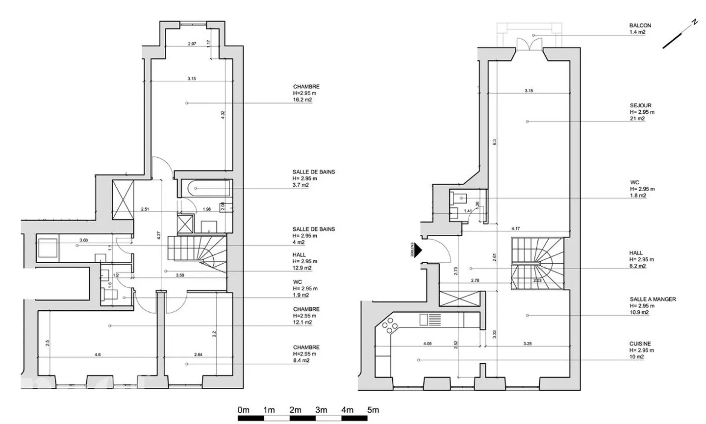 Duplex di 6 stanze - Foto 2 di 8