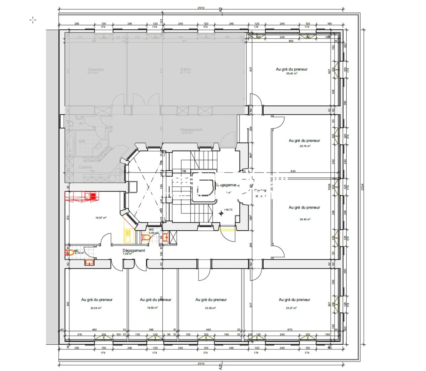 Ufficio Eccezionale di 240m² - Rue du Rhône - Foto 3 di 12