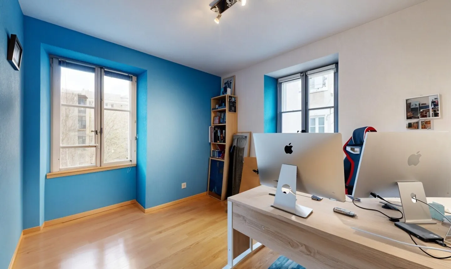 Ampio appartamento luminoso di 5 stanze di 97 m² nel cuore di La Plaine - Foto 9 di 11