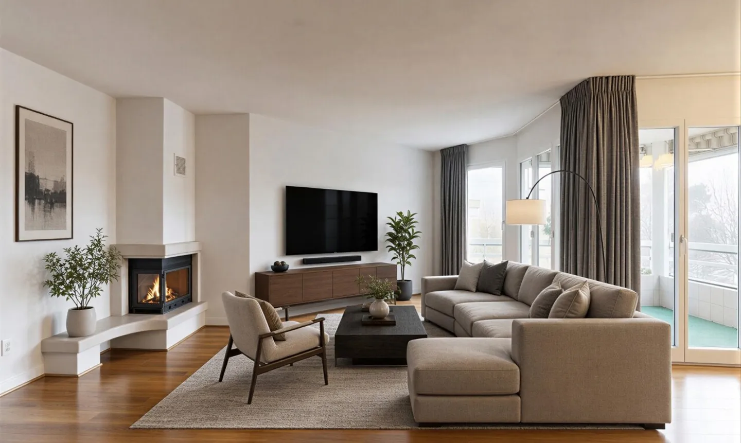 Im Herzen von Marly: Helle 4,5 Zimmer mit schönem, freiem Blick - Foto 1 von 11