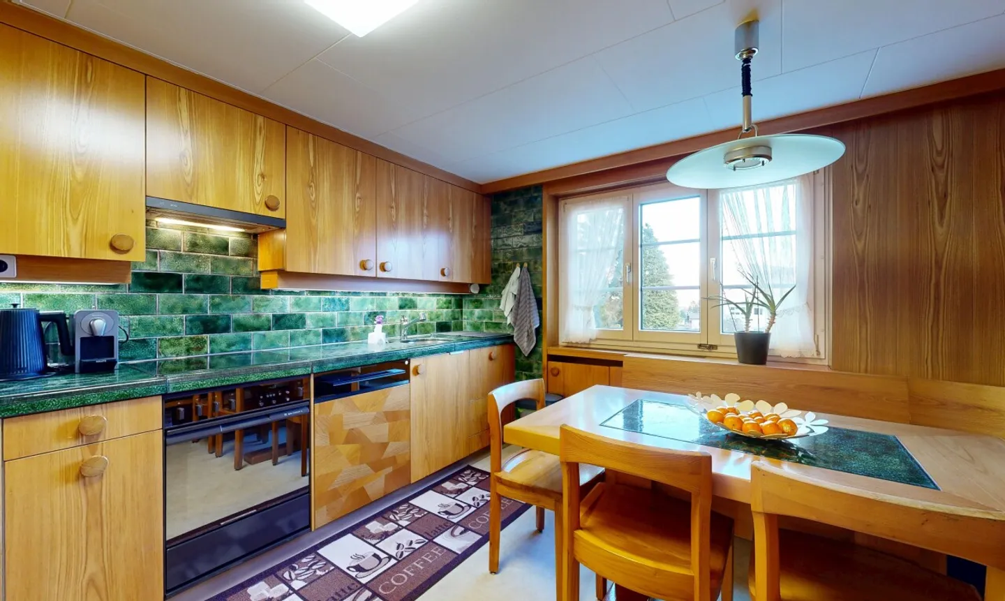 Freistehendes 6.5 Zimmer Einfamilienhaus mit Garten in Wangs - Foto 4 di 11