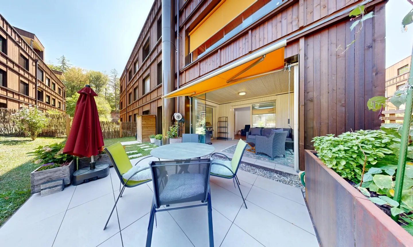 Moderno appartamento giardino di 3,5 stanze con ampio spazio esterno - Foto 1 di 11