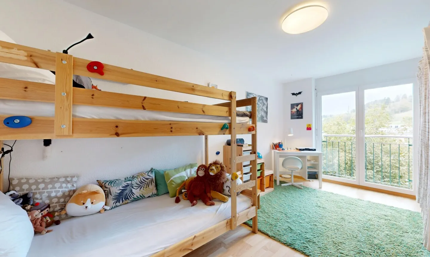 Duplex 5.5 pcs de 166 m² avec cheminée à La Chaux-de-Fonds - Foto 7 di 11