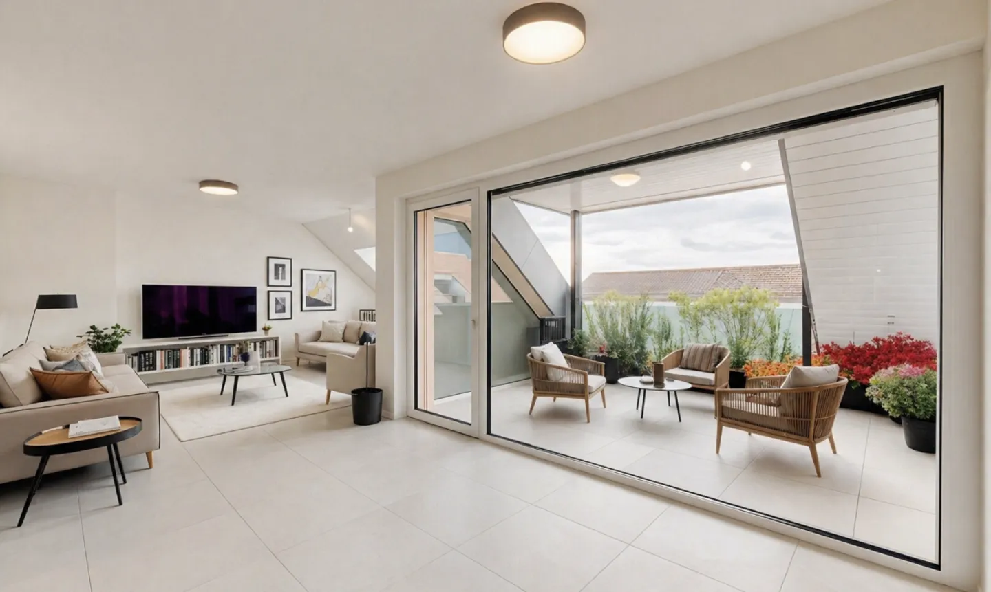 Appartement Attique Moderne à Champagne - Photo 7 sur 11