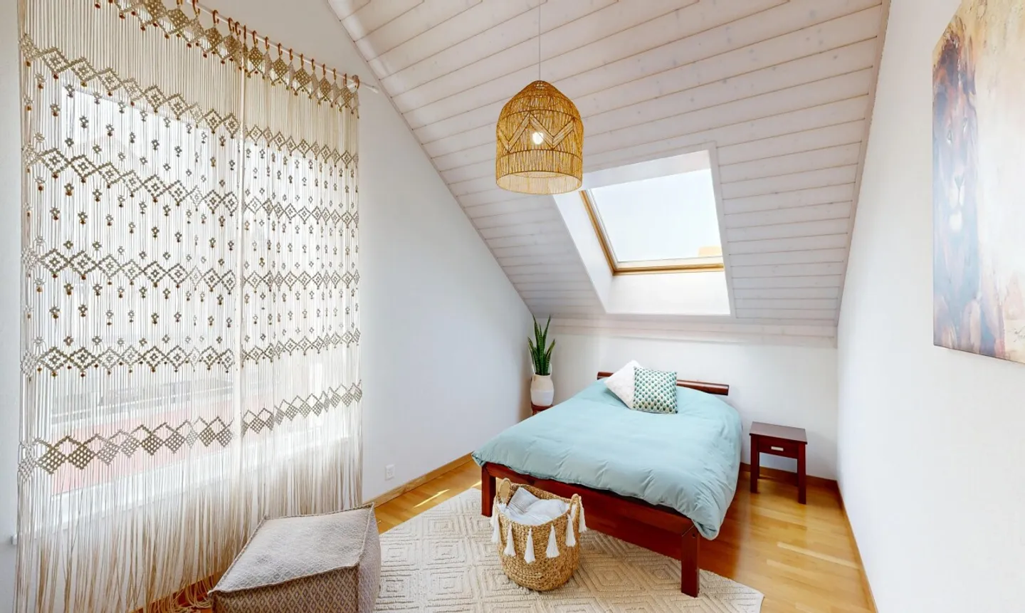 Bright 4.5 room apartment on the top floor in Boulens - Photo 7 of 11