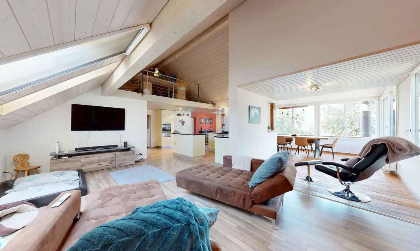 Maison de génération modernisée avec vue à Gysenstein - Photo 4 sur 11