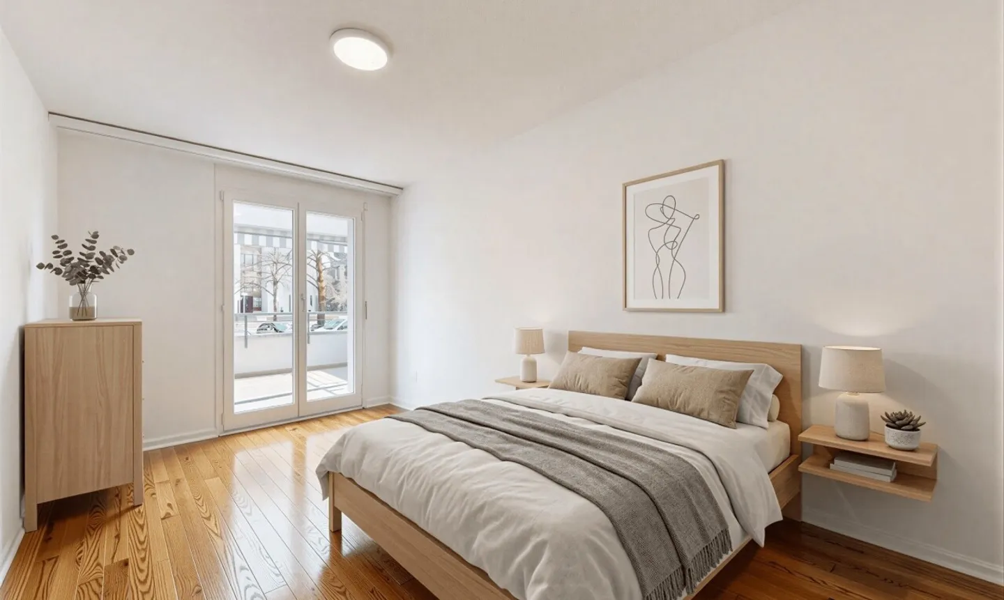 Spacieuse maisonnette de 4.5 pièces avec jardin - Photo 8 sur 11