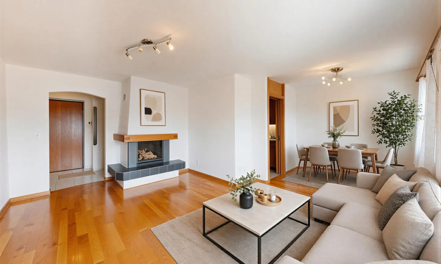 Seesicht, Ruhe und Sonne Ihre 2.5-Zimmerwohnung in Merligen - Foto 3 von 11