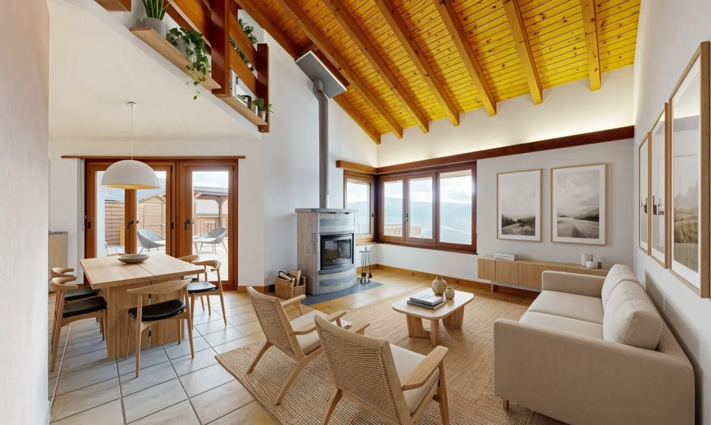 Casa 8.5 + appartamento indipendente 2.5 con vista - Foto 10 di 11