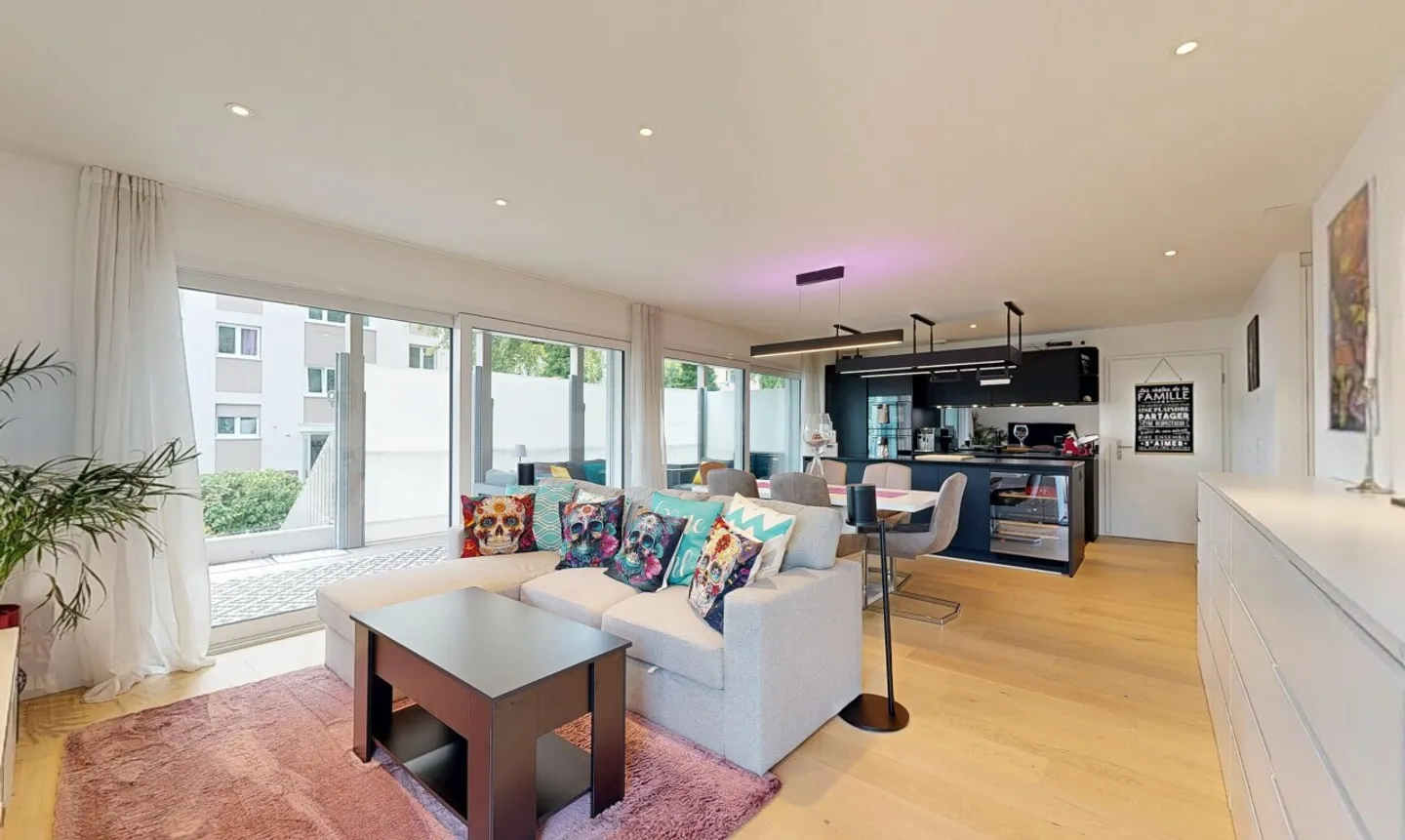 Helle 3,5-Zimmer-Wohnung mit Terrasse und privatem Garten - Foto 2 von 13