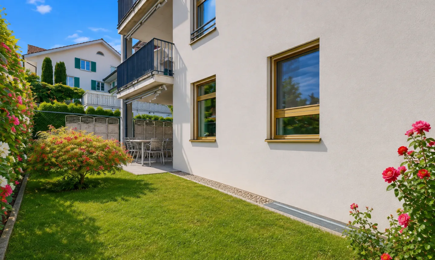 Elegant 3.5-room garden apartment on two floors - Photo 5 of 11
