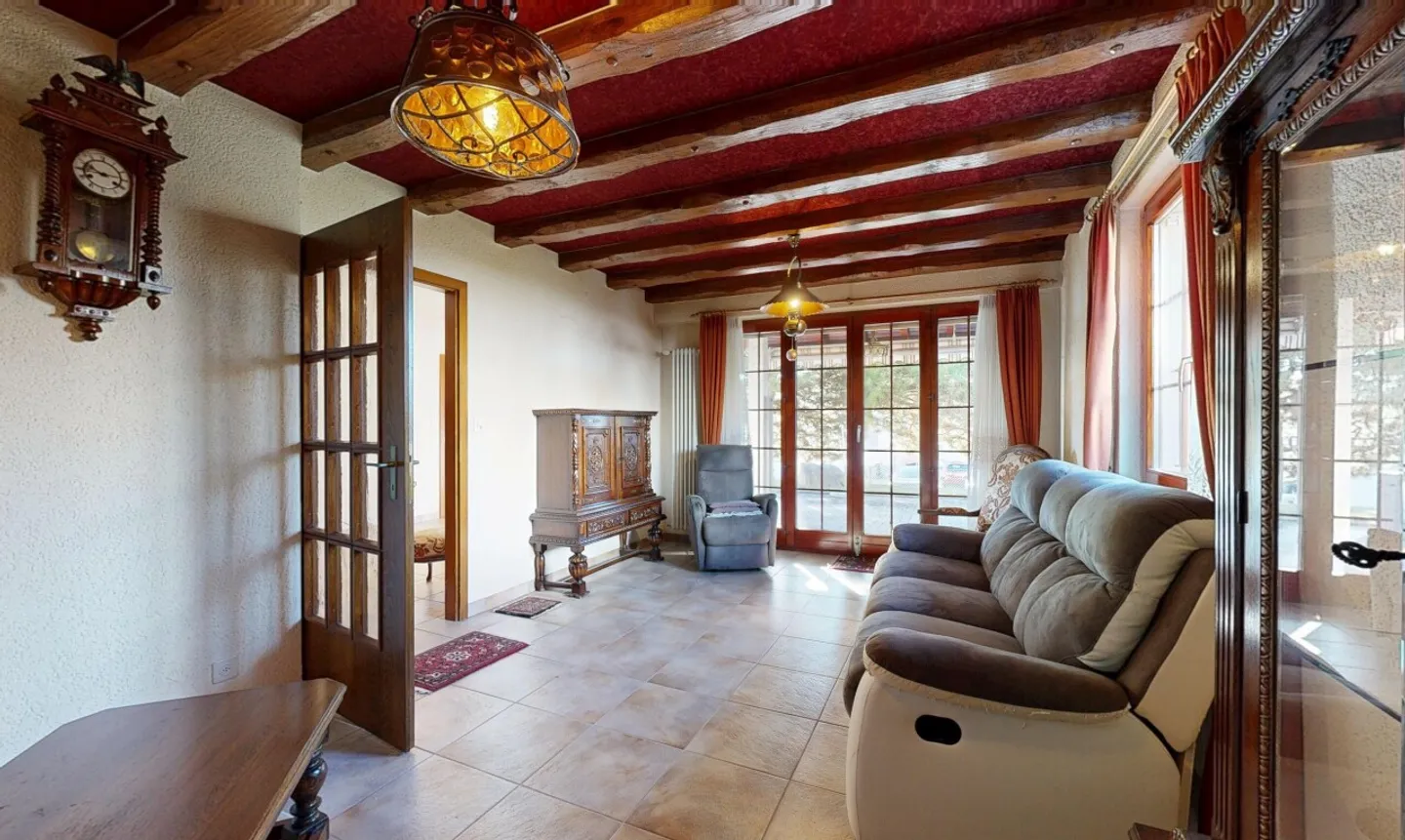 Casa 5.5 locali con vista sulle Alpi, progetto di ristrutturazione completo disponibile - Foto 9 di 11