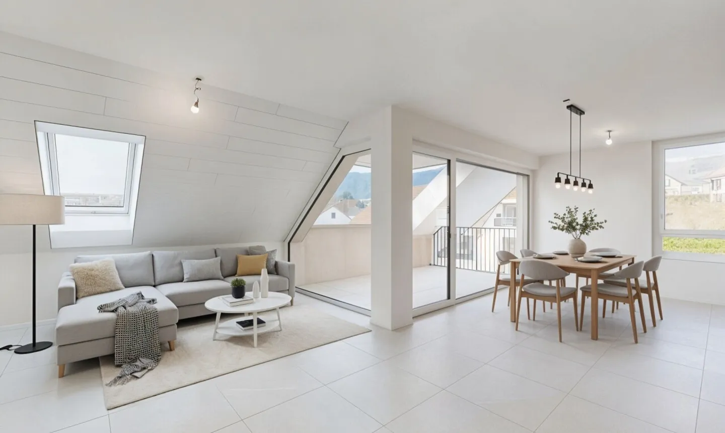 Nuovo! Grande appartamento 3.5 con soffitta privata - Foto 1 di 11