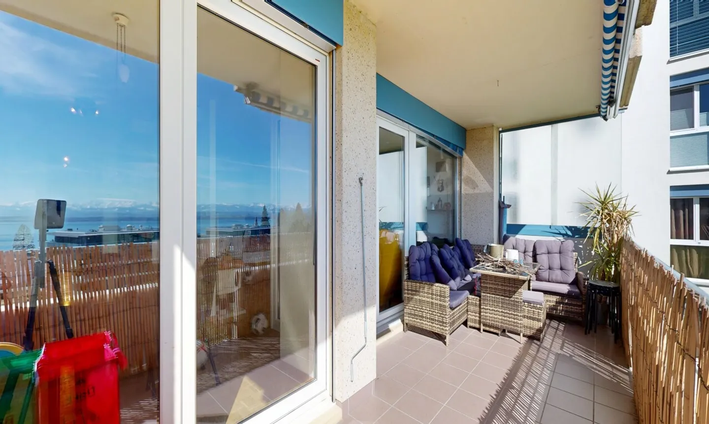 Coup de cœur : 4,5 pièces avec balcon et vue lac ! - Photo 7 sur 11