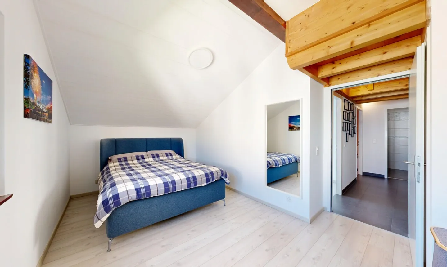 Duplex en attique rénové en Terre Sainte aux volumes généreux - Foto 10 von 11