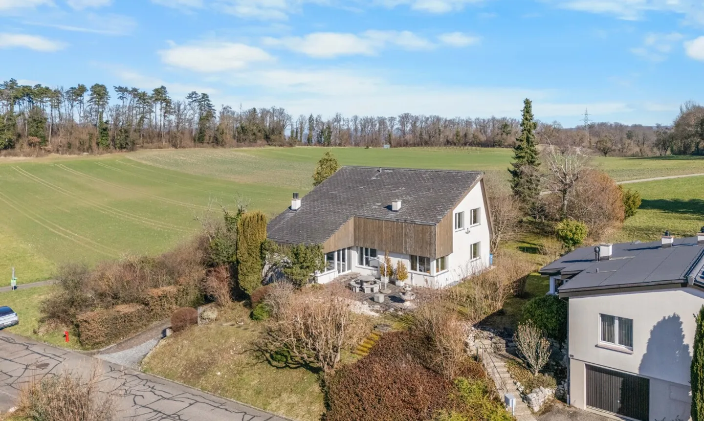 Panorama Single-Family House with a View of the Mariastein Monastery - Photo 1 of 11